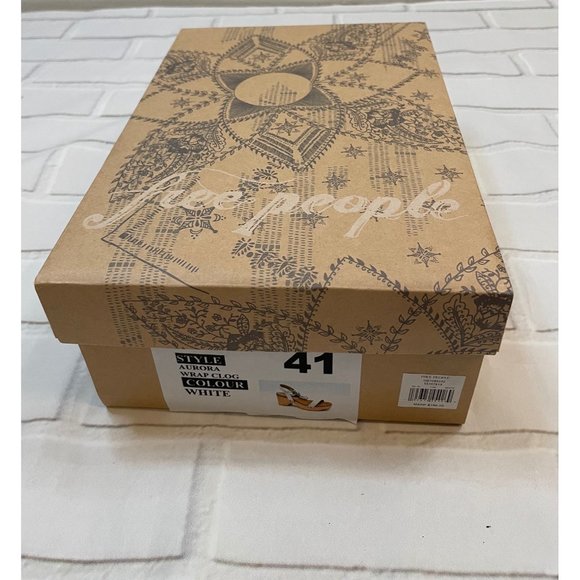 Free People Aurora Wrap Clog Sandal White US 11/ EU 41 - Picture 11 of 12